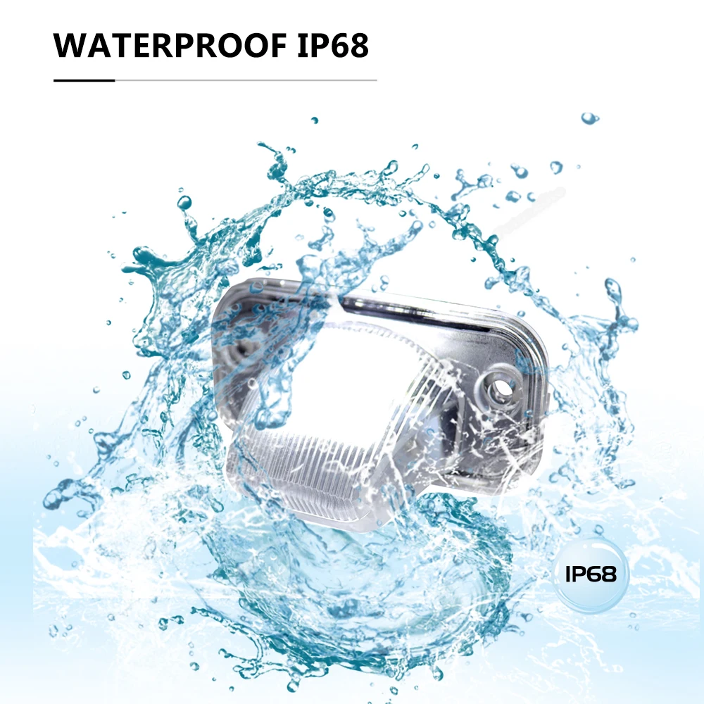 Два светодиодных фонаря номерного знака CANbus подходят для T4/Caravelle MK4/Multivan Jetta Passat B5