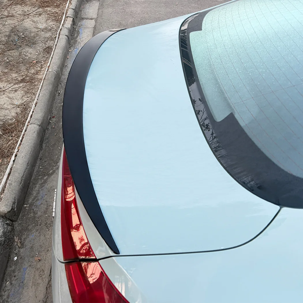 Фото Задний спойлер в стиле AMG для Mercedes-Benz CLA-Class C174 C178 2026+, глянцевый черный №1