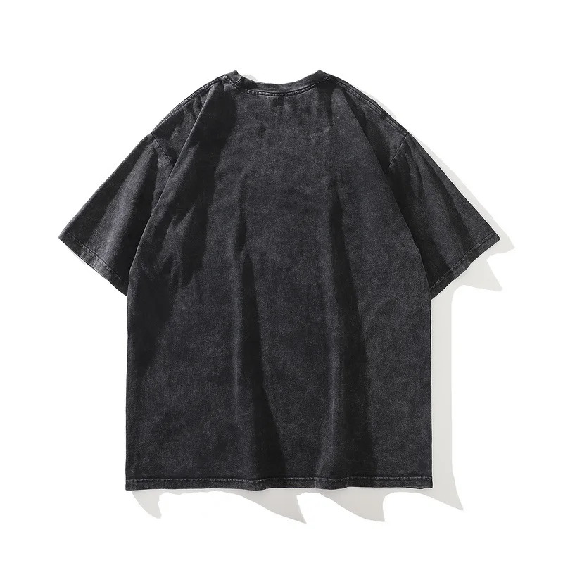 Футболка мужская оверсайз в стиле хип-хоп с принтом