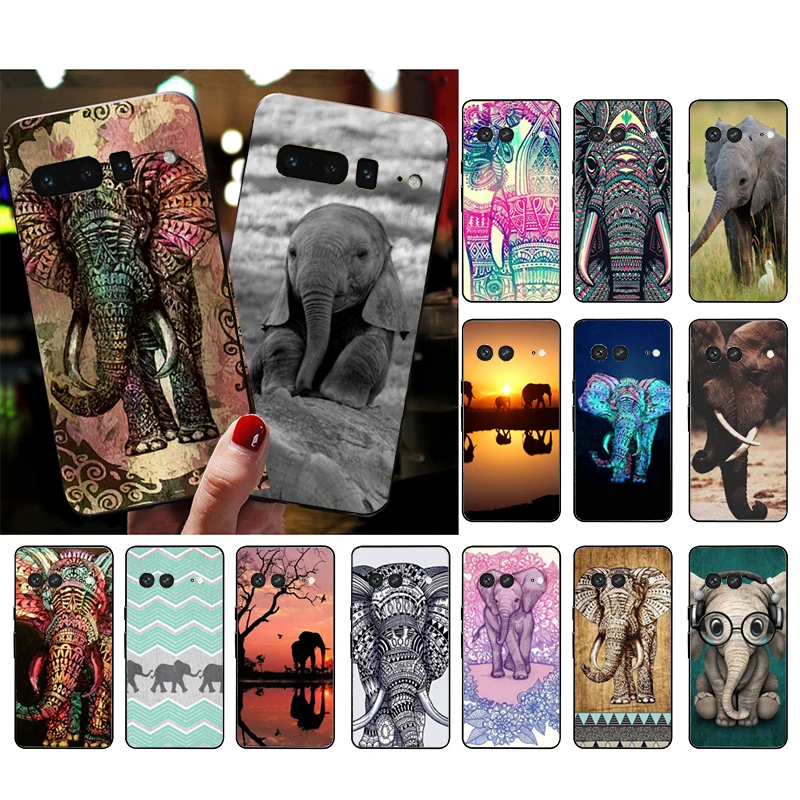 

Elephant Phone Case for Google Pixel 7 Pro 7 6A 6 Pro 5A 4A 3A Pixel 4 XL Pixel 5 6 4 3 XL 3A XL 2 XL Case