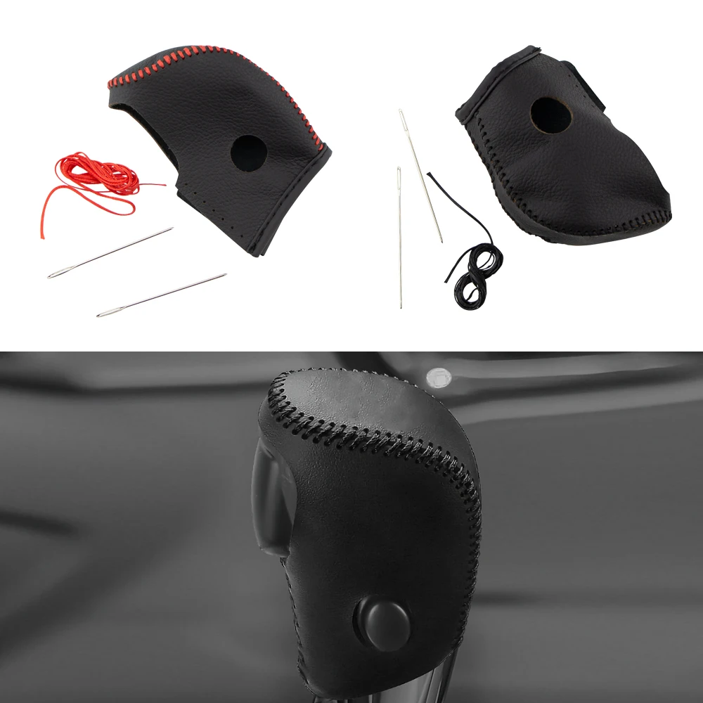 

Leather Gear Knob Stick Covers for Nissan TEANA 2013 - 2018 Bluebird 2015 - 2018 Non-slip Automatic Shifter