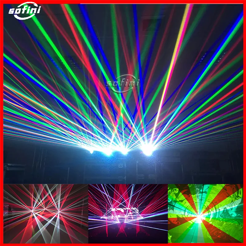 Система освесветильник для анимационного лазерного шоу RGB 45 Вт 45000 МВт лазерный