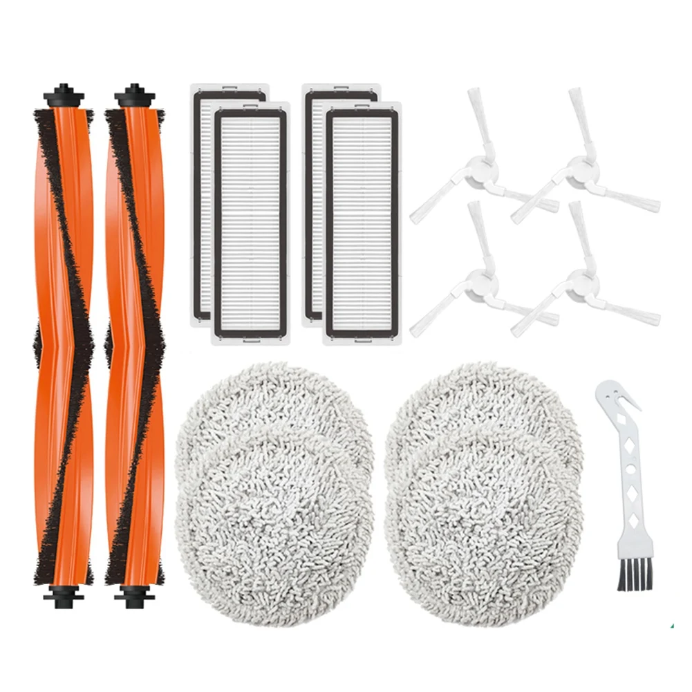 

Main Side Brush Filter and Mop Cloth Replacement Accessories for Mijia Pro Xiaomi STYTJ06ZHM Robotic Vacuum Cleaner