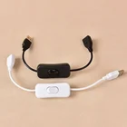 Кабель USB штырь-гнездо, из меди, 28 см