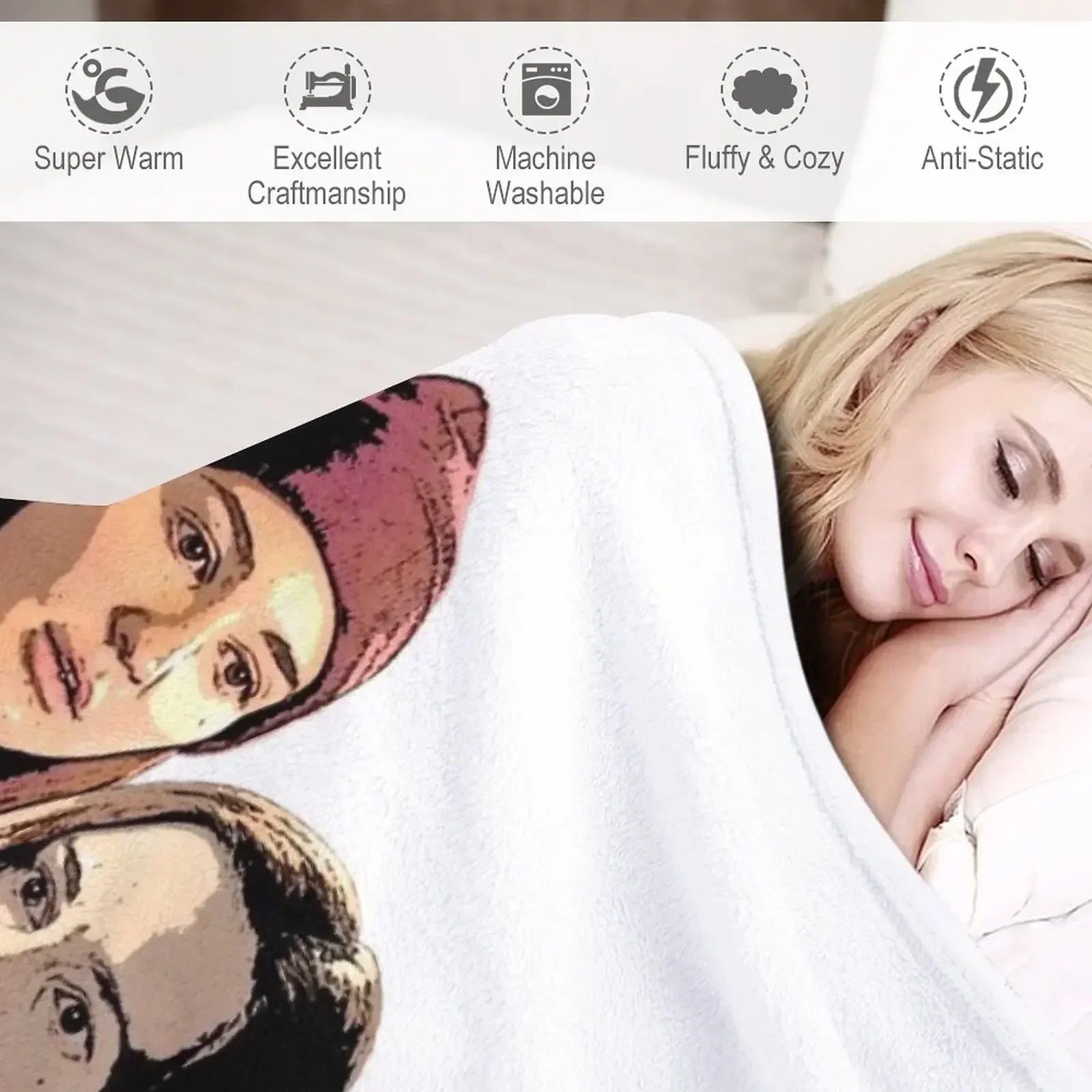 # bravobarrell - a nicole haught плед фланелевые одеяла для ребенка тяжелые и пледы сна