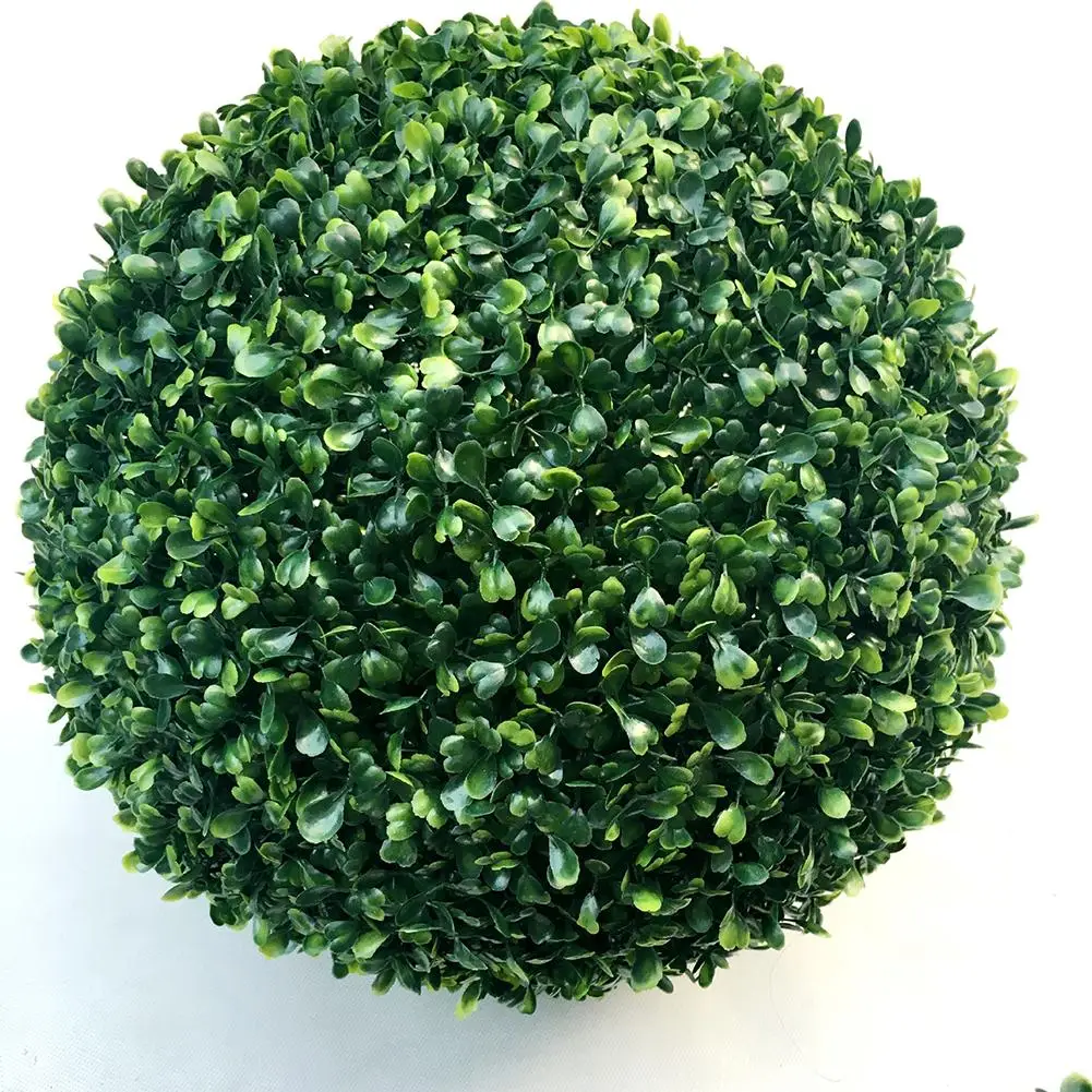 

20CM Simulate Plastic Leave Ball Artificial Grass Ball Home Party Wedding Decoration