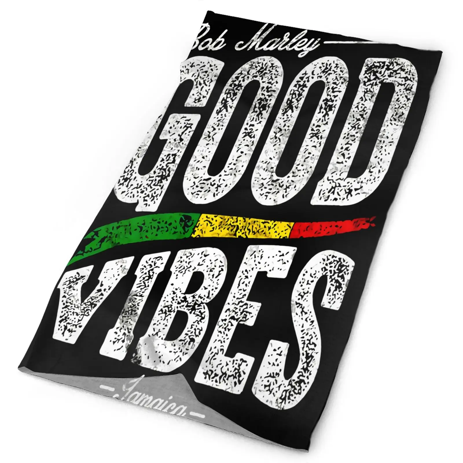 

Мужская бандана Bob Marley Good Vibes Grey Reggae, Мужская бандана, мужской головной шарф, шарф для рыбалки, Военная Тактическая ткань для туризма