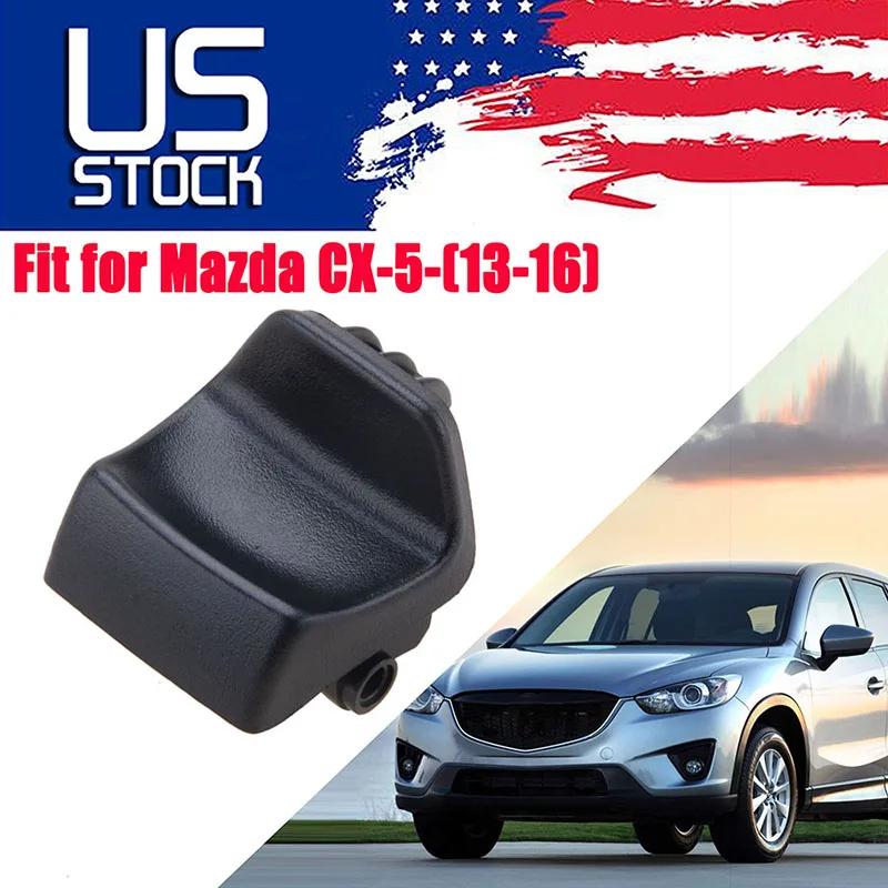 Black Center Console Latch Armrest Lid Lock Button Fit For Mazda CX5 CX-5 2013-2016 KA0G-64-45YA-02 Car Accessories Replacement