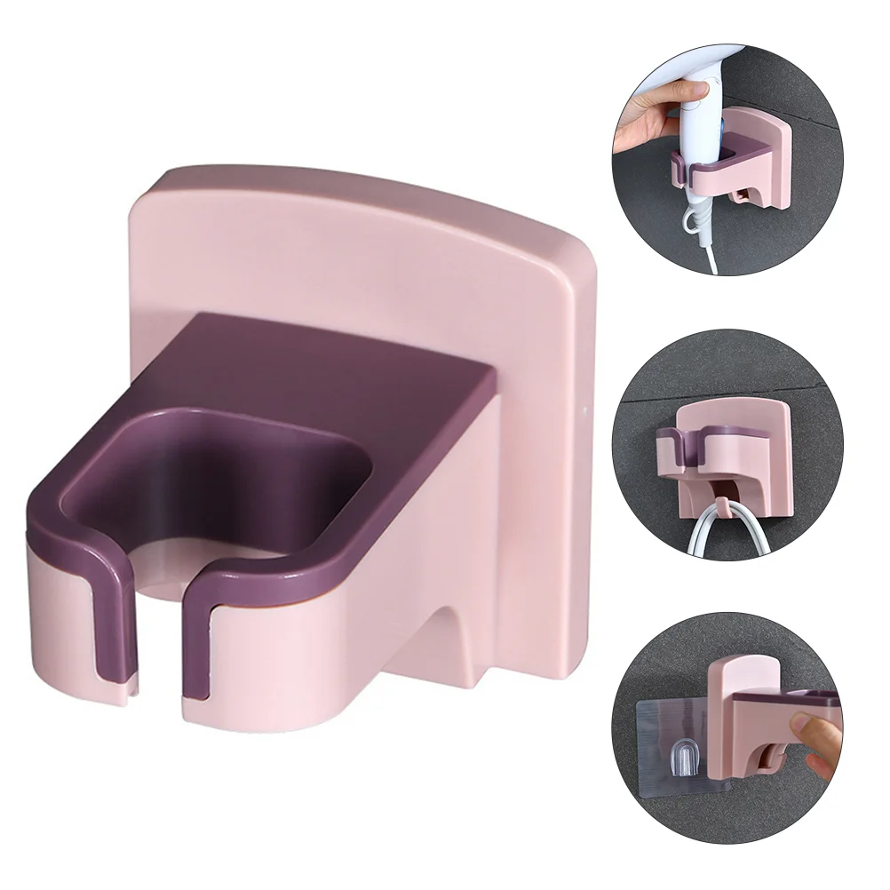 

Hair Salon Shelf Household Tools Hairdryer Stand Wall Mounted Hooks Hair Dryer Storage Holder Aluminum Hair Dryer Stand