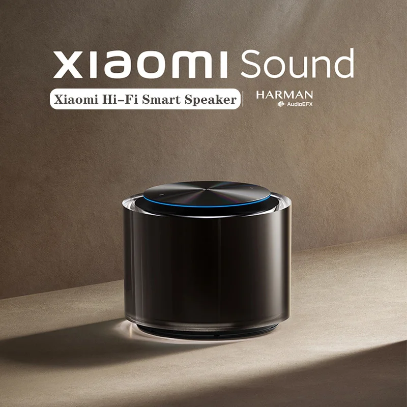 

Original Xiaomi Smart Speaker, Excellent Sound Quality, Serial Boombox Sound Effect, Simple, Black, Portable, Sound Best