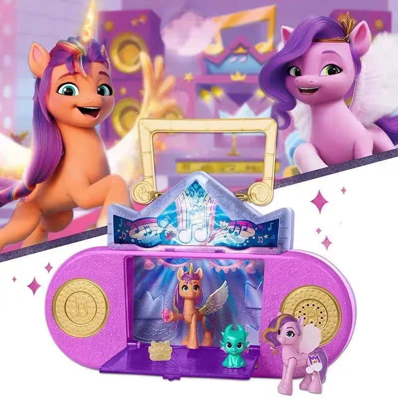 My Little Pony Sunny Starscout Периферийные светящиеся детские игрушки Мультяшная кукла 30 5 см