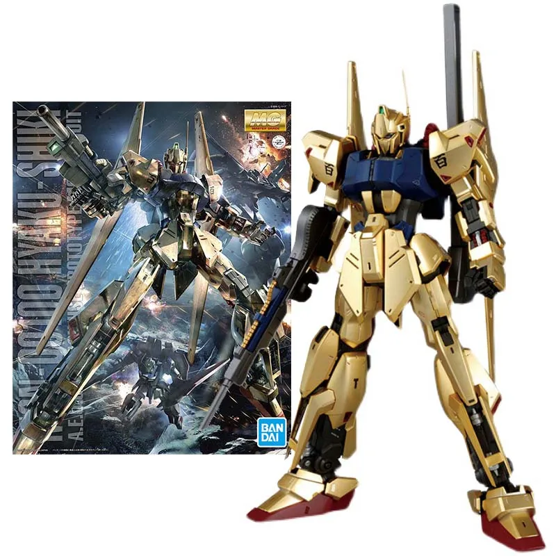 Anime Figures Mg 1/100 Hyaku-shiki 2.0 Mobile Suit Gunpla Action Figure Toys For Boys Gifts
