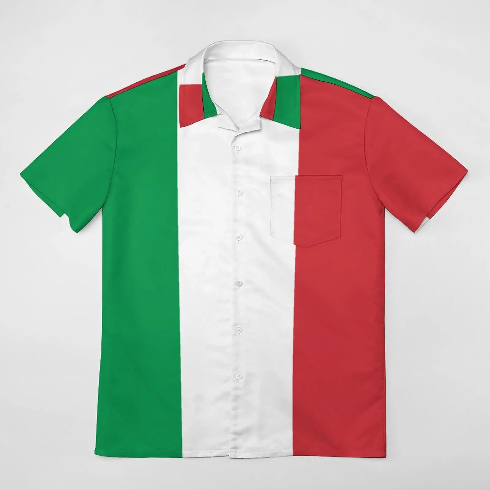 

A Short Sleeved Shirt ITALY. ITALIAN. Italian Flag. FULL COVER Flag Tshirt Pantdress Vintage Hot SaleGoing Out USA Size