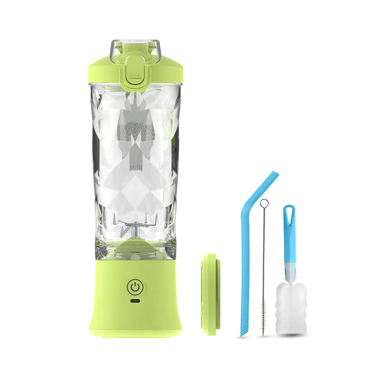 Portable Blender Blender for Shakes and Smoothies with 6 Bla