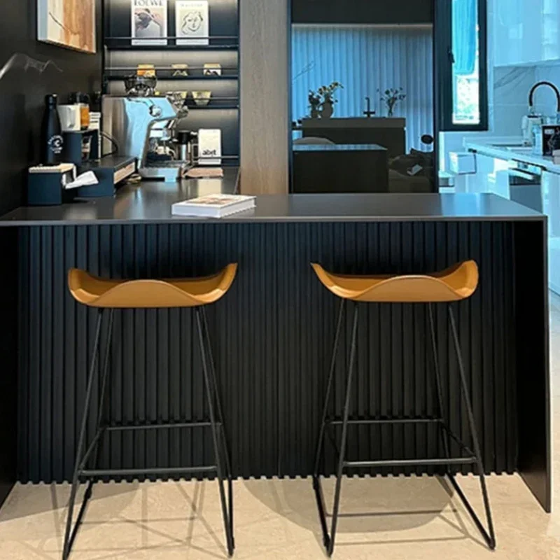 Черные скандинавские стойки регистрации стильная стойка офисная роскошная