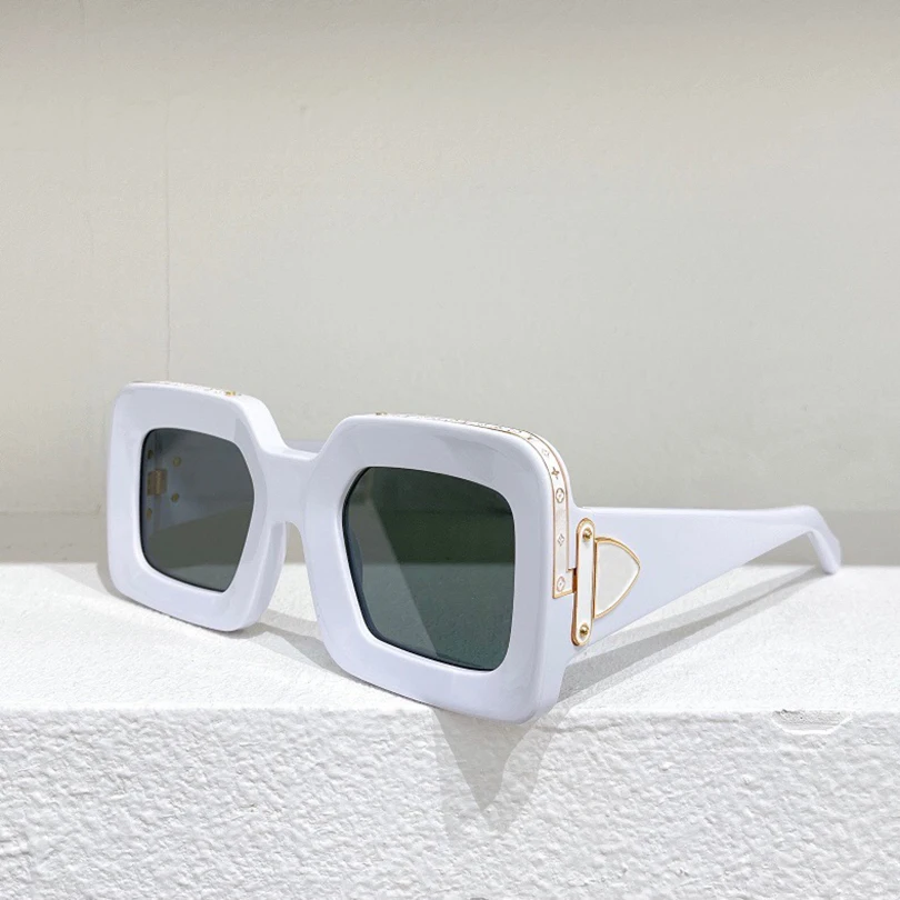 

Sunglasses For Men Women Summer 1592 Style Sunshade AntiUltraviolet Retro Plate Plank Full Frame Random Box