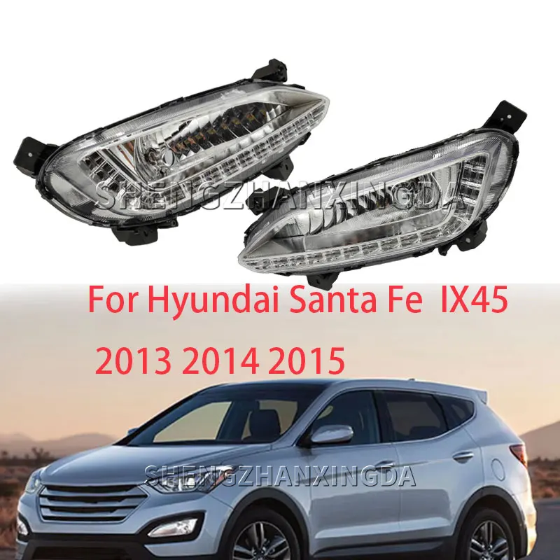 Shengzhan Xingda подходит для Hyundai Shengda Ix45 2013-2015 современного Santafe светодиодный передний