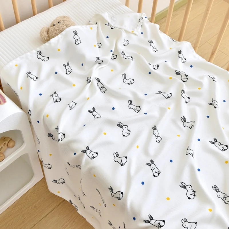 

Тонкое пеленальное одеяло для младенцев, одеяло для путешествий, мягкое дышащее одеяло для кроватки, одеяло из бамбукового для