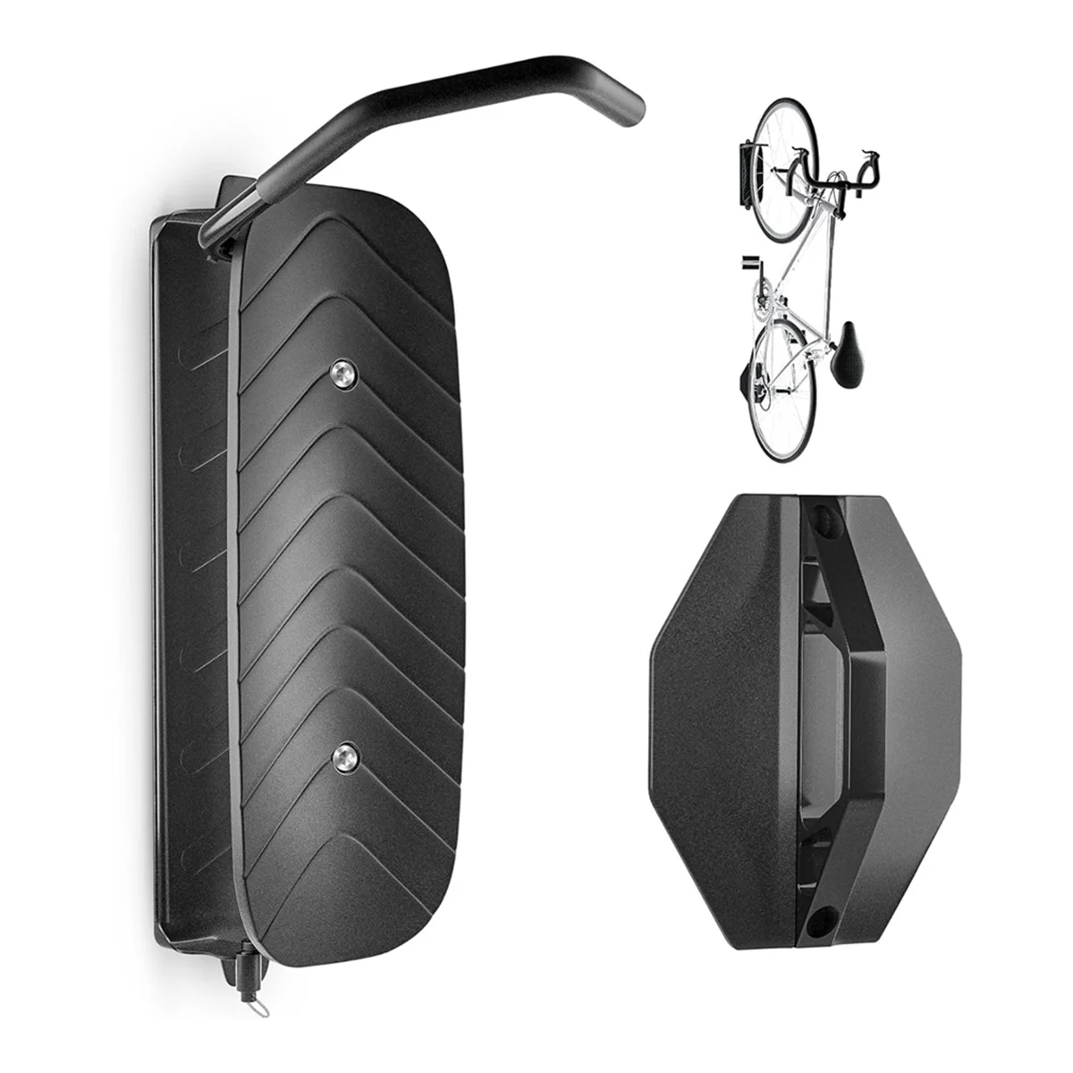 1 упаковка поворотный настенный кронштейн для велосипеда вертикальная стойка