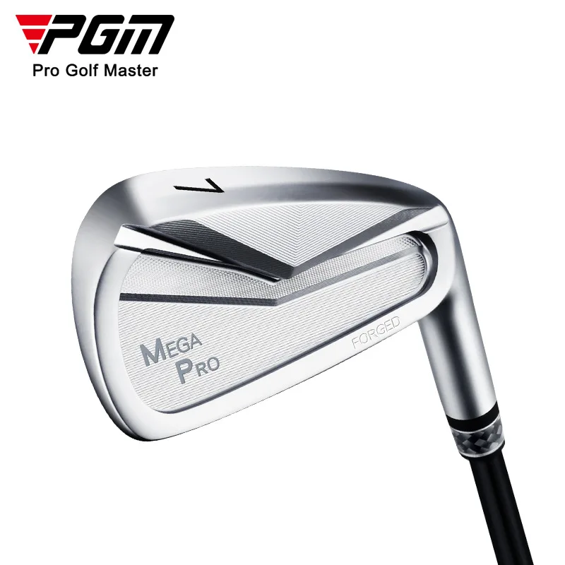 PGM Men's Golf Pro 7 Iron Club Right Handed Professional Golf Practice Clubs Soft Iron Forging Ultra High Rebound Club for Men