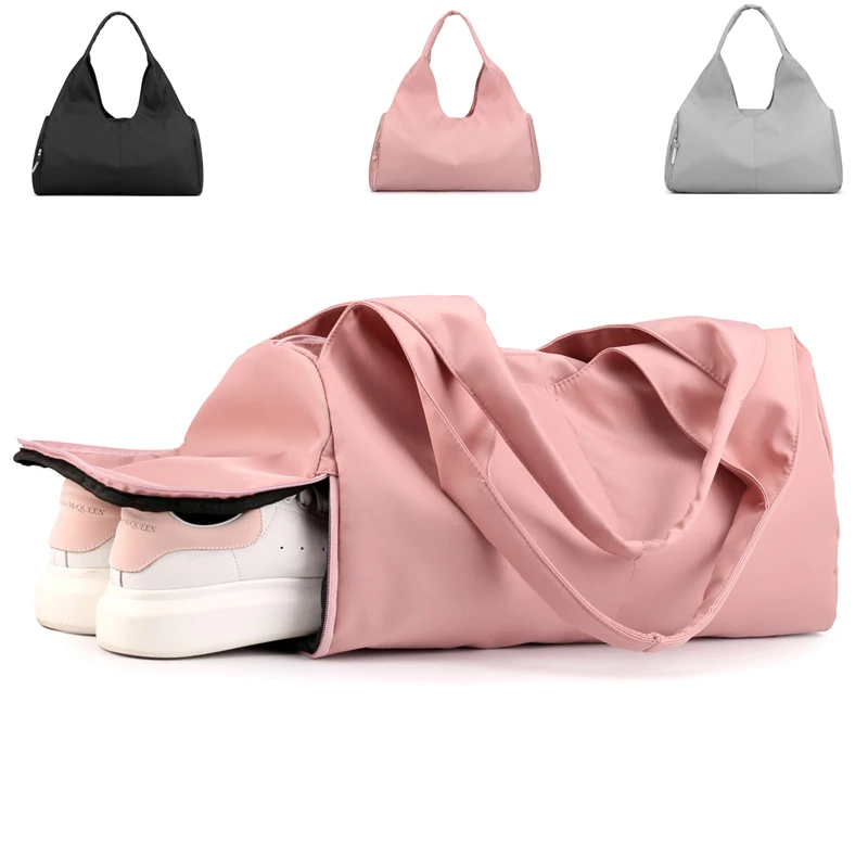 

CFUN YA Fashion Large Travel Bag Women Cabin Tote Bag Handbag Nylon Waterproof Shoulder Bag Women Weekend Gym Bag Laptop Bags