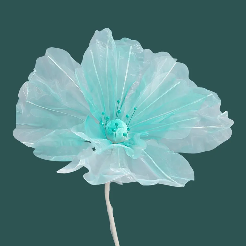 

Искусственные цветы из шелковой пряжи LINANUO для свадьбы