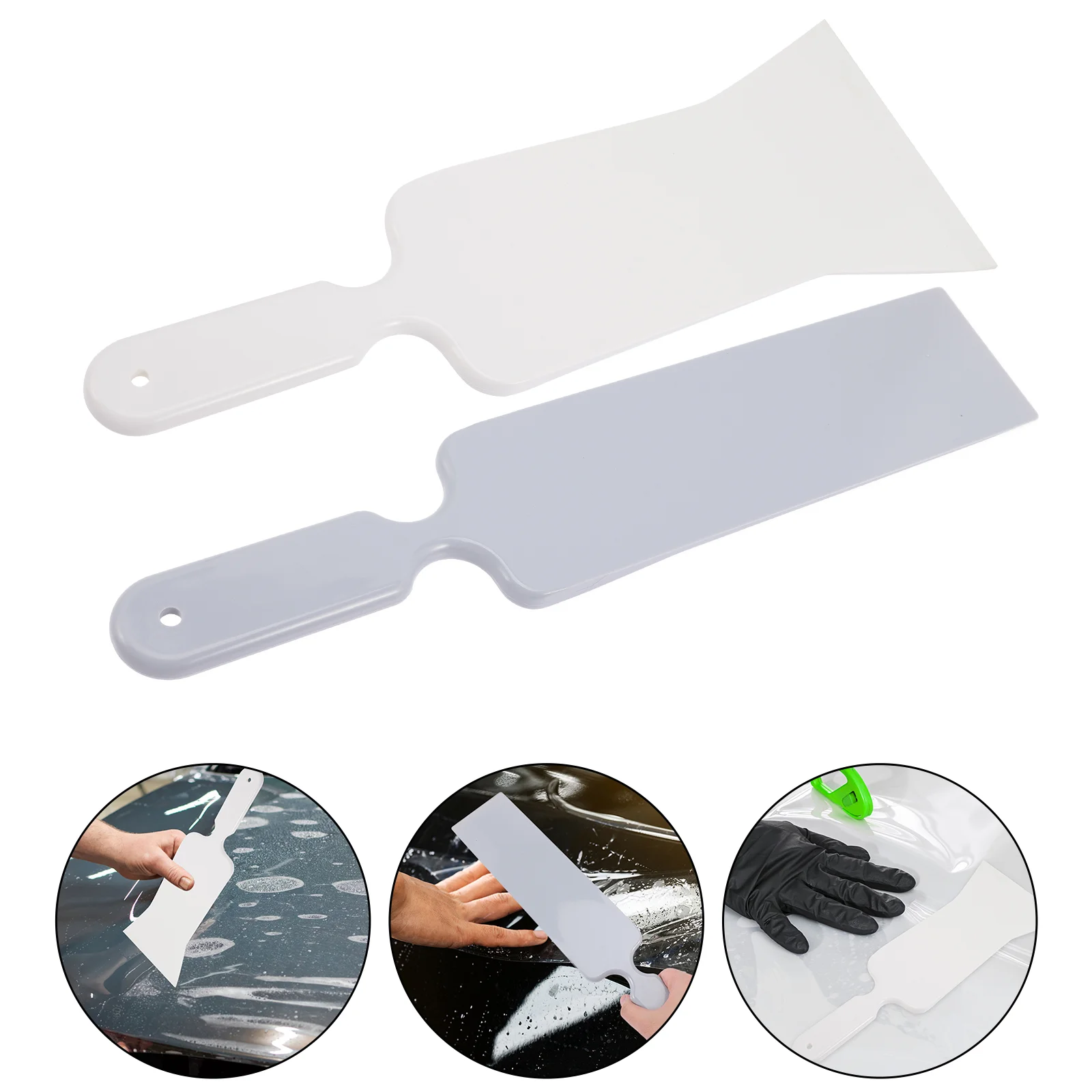 

Car Film Squeegee Scraper Tool Windshield Scrapping Wrappingremoval Handle Vehicle Sticker Vinylsupplies Window Scrapers