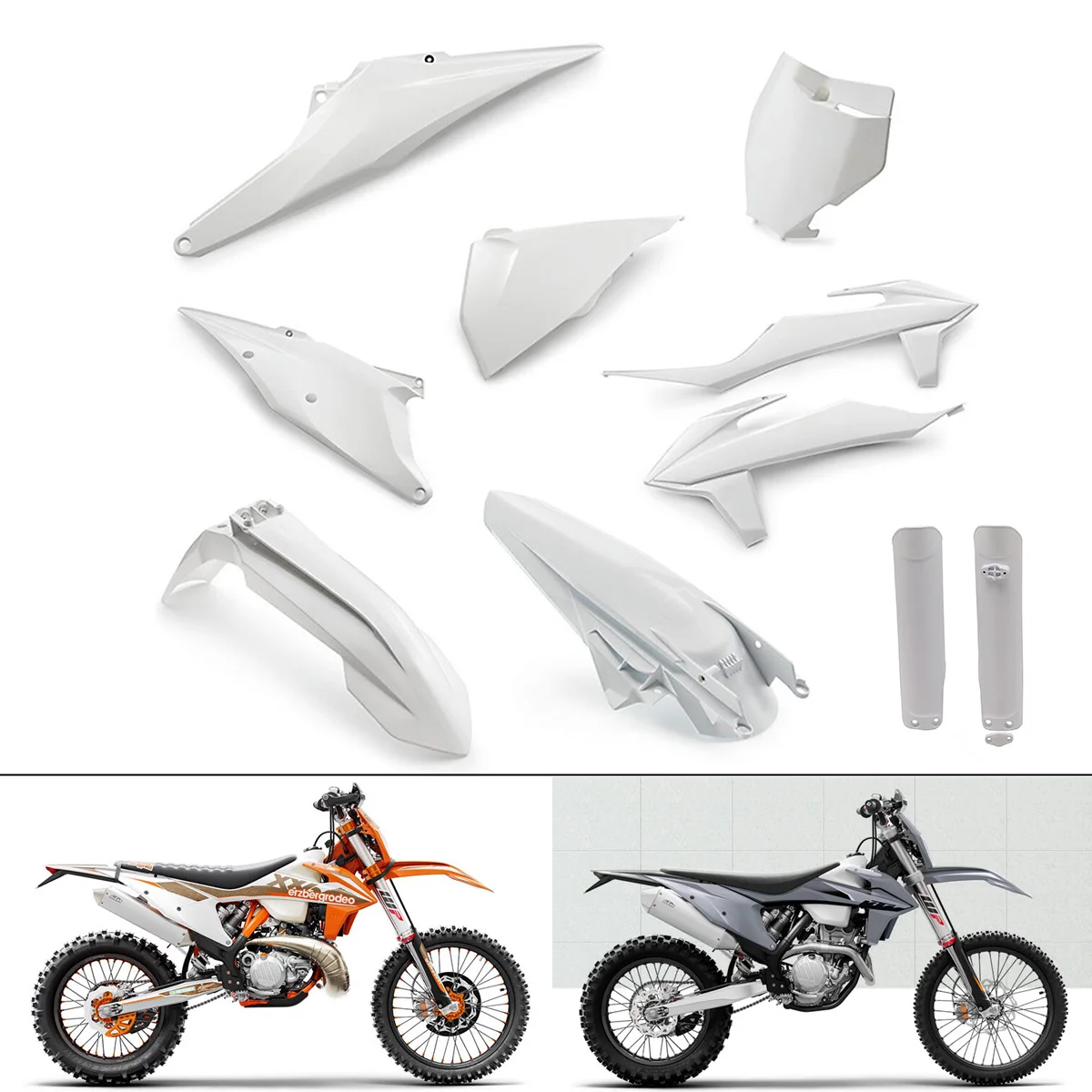 

Plastics Fairing Body Kit Fenders Guard Cover For KTM SX SXF EXC EXCF XC XCF XC-W XCF-W 125 150 250 300 350 450 500 2020-2023