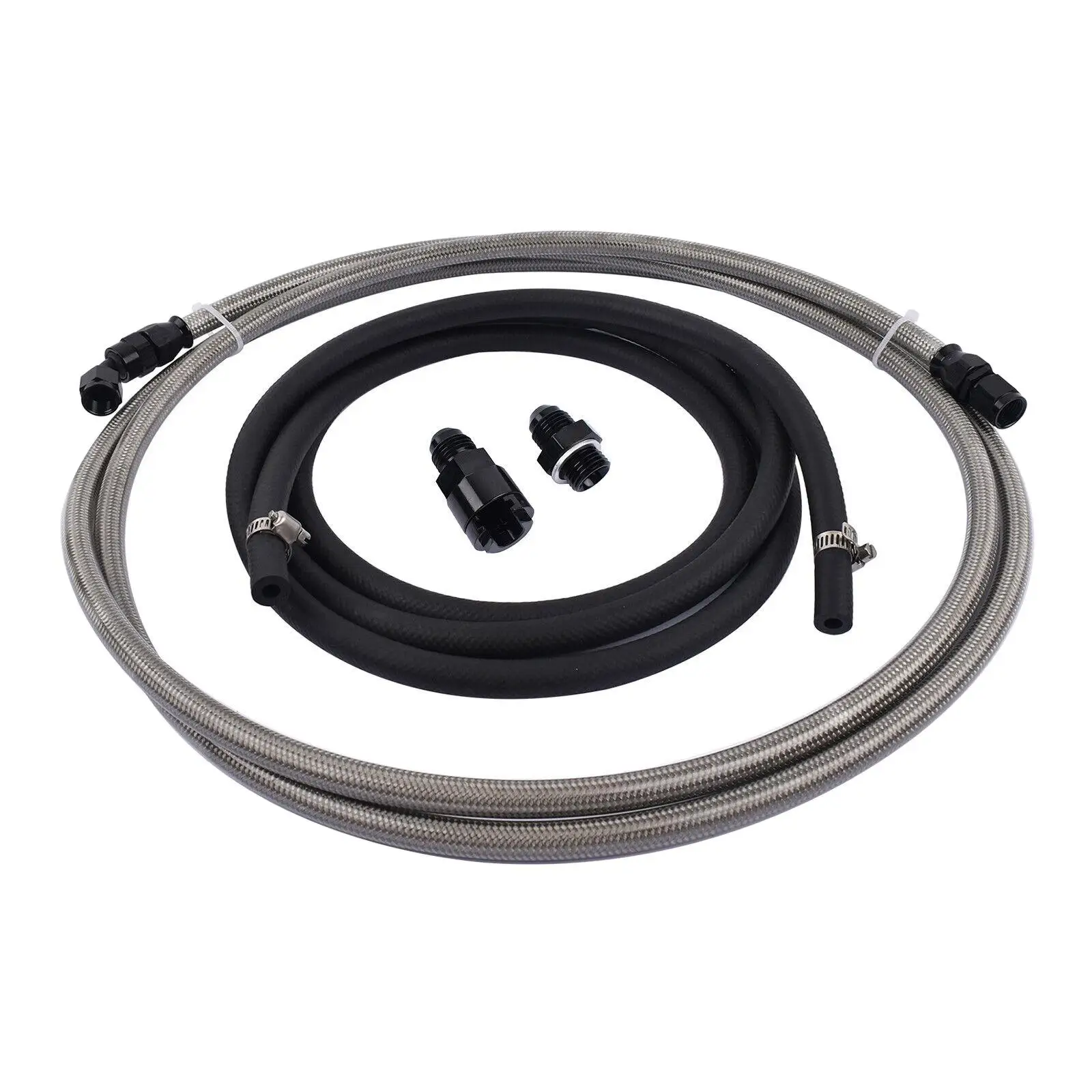

Car Stainless Steel Fuel feed Line & Rubber Return for Honda Civic High Quality