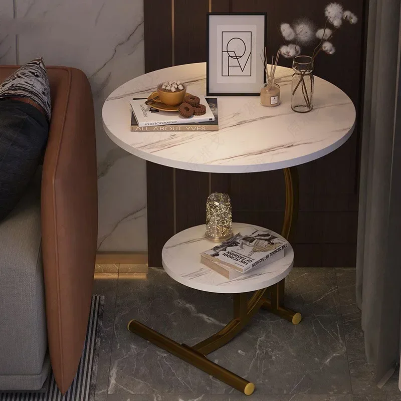 55 см угловые круглые журнальные столики центральные белые минималистичные