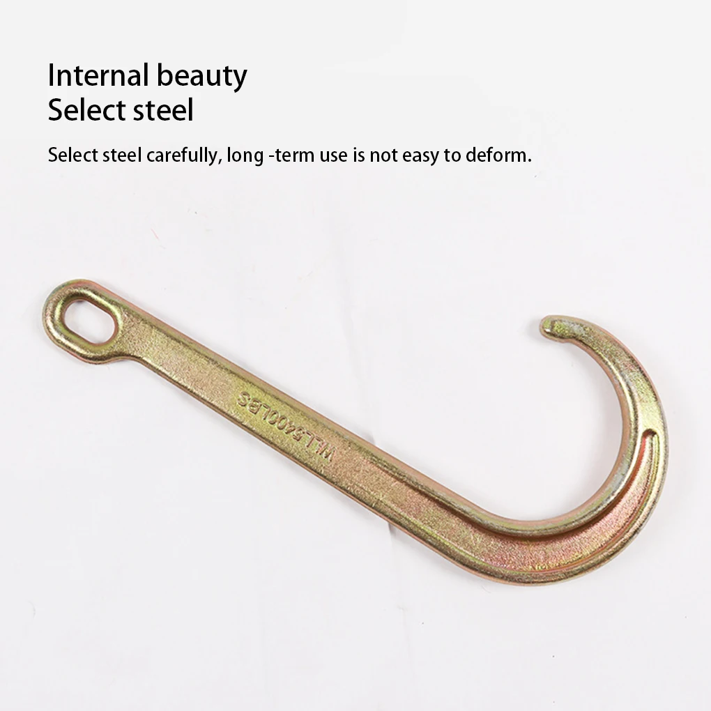 

Universal Tow Truck Hook Wrecker J Shaped Hooks Automobile Accessories