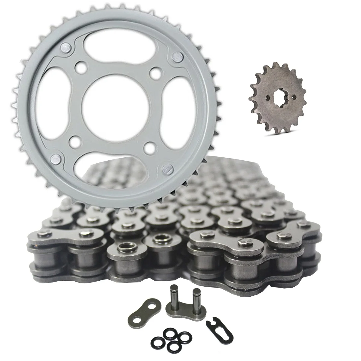 

Kit Transmissão Titan 160 Fan 160 2016 Até 2021 Corrente Com Retentor