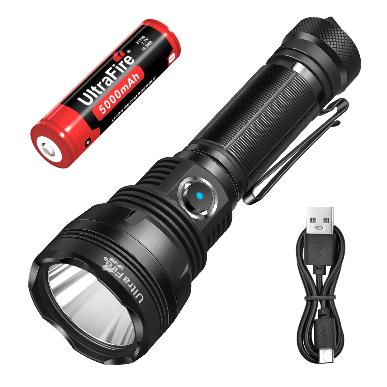 

UltraFire UF-H6 тактический фонарь 2500 люмен