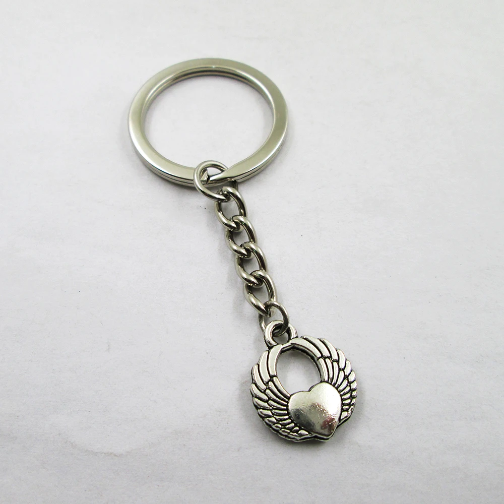 

Брелок с подвеской в виде сердца, 15 х15 мм, 3 шт./лот