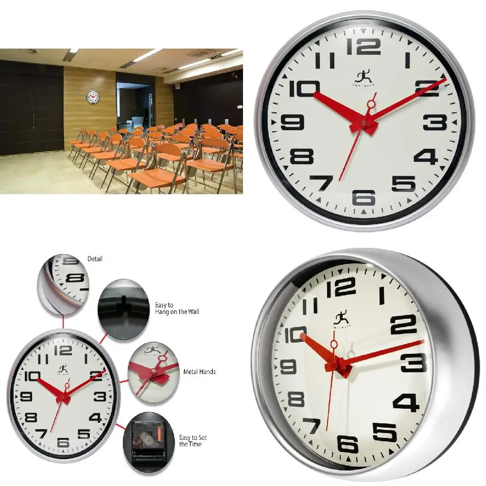 

Luxurious Digital Wall Clock Alarm Home Decoration Table Watch Parts - Perfect for Modern Home Office