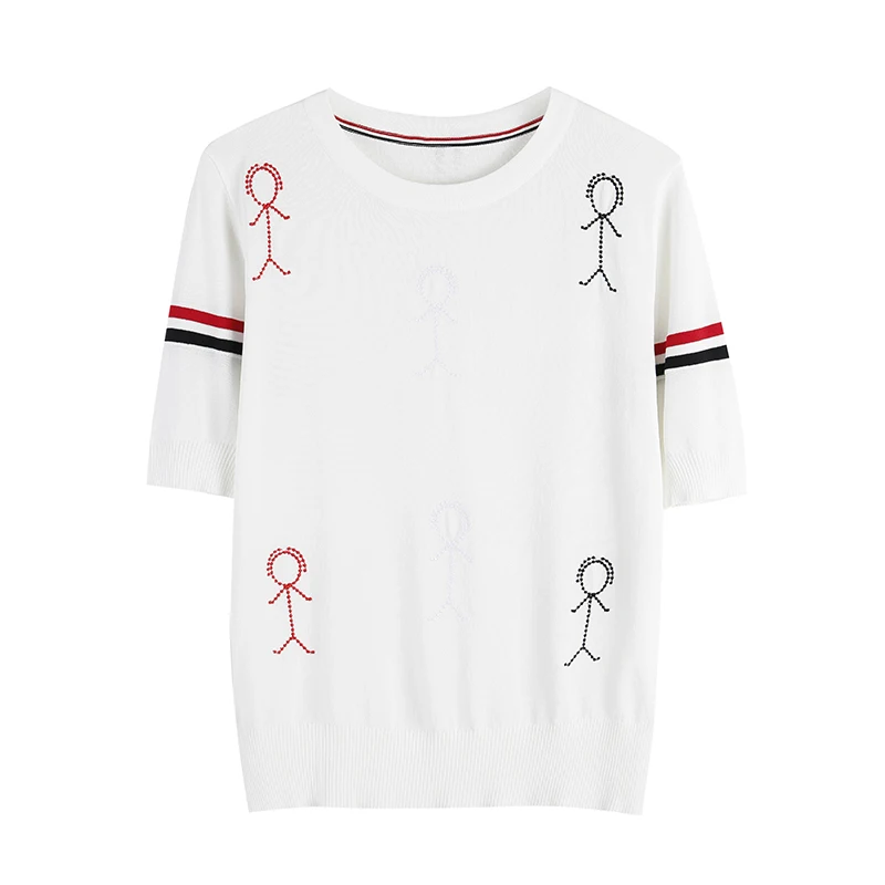 

T Shirt For Women Y2k Tops Short Sleeve Korean Fashion Tee New 2023 Summer Harajuku Clothes Kawaii Clothing Knit Ropa Streetwear