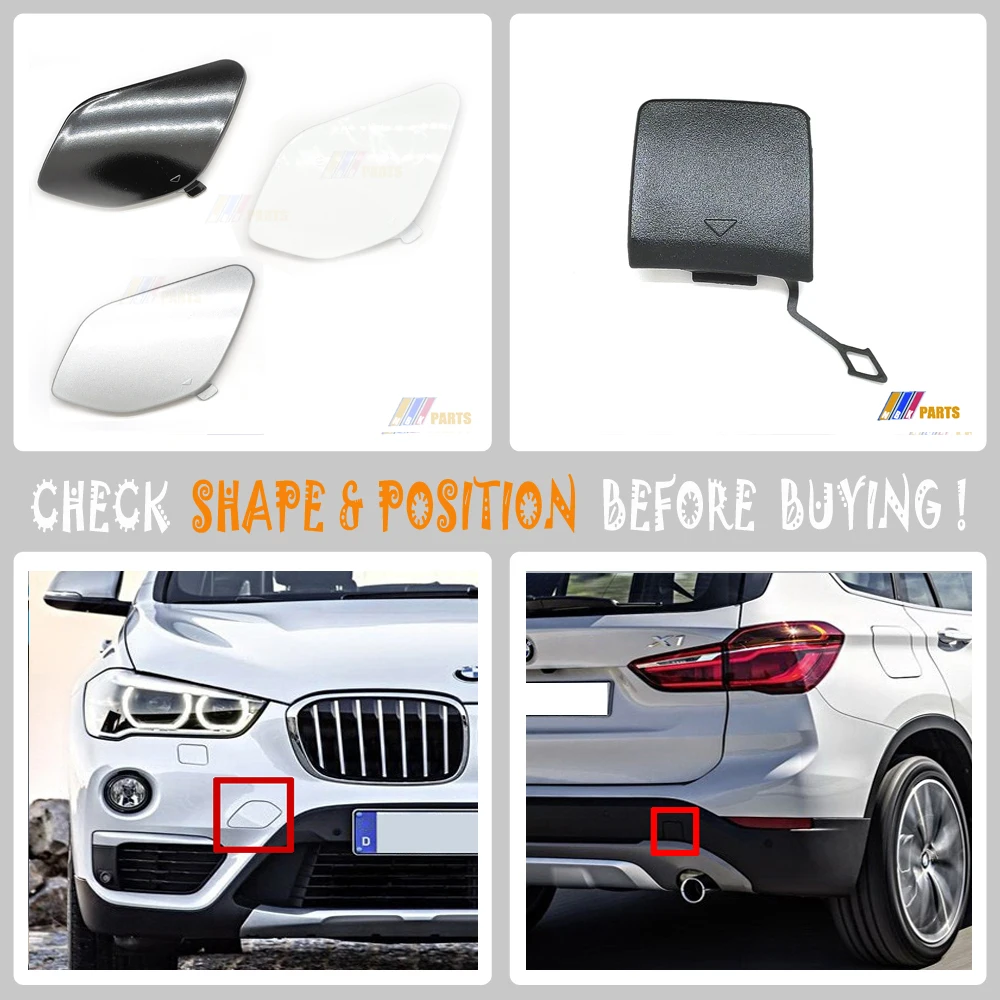 TOW COVER for 16-18 BMW X1 Ser	