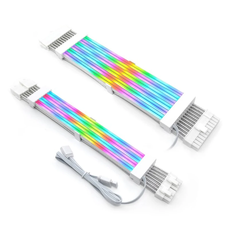 

ARGB светодиодный Strip 24PIN 2x8Pin 3x8Pin кабель-удлинитель для материнской платы