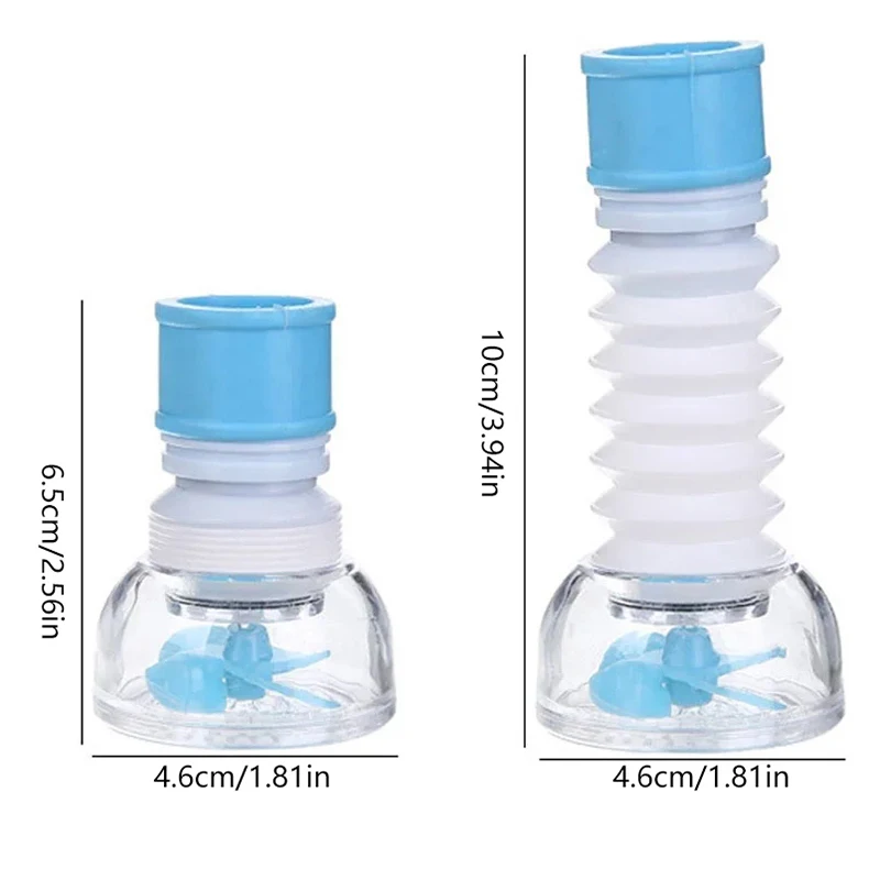 360 ° Поворотный удлинитель аэратор для кухонного смесителя телескопический