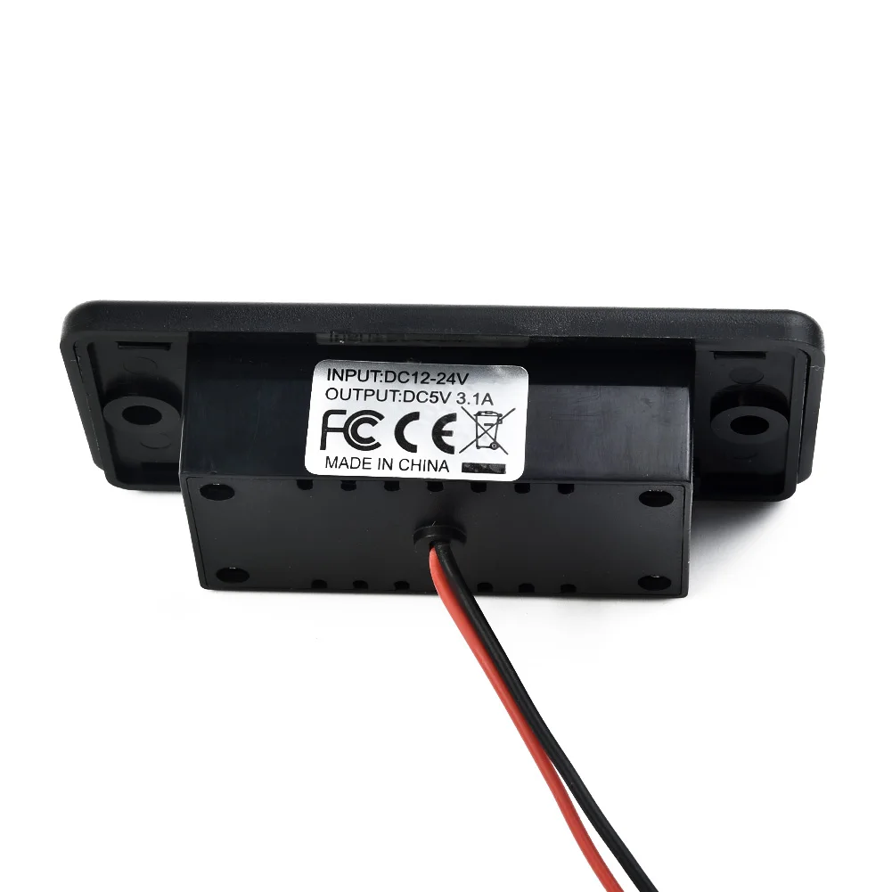 

DC5V/3.1A Dual USB Ports Charger Socket For 12V Car Boat Motorhome Caravan 2021 Car Charger Car Accessories