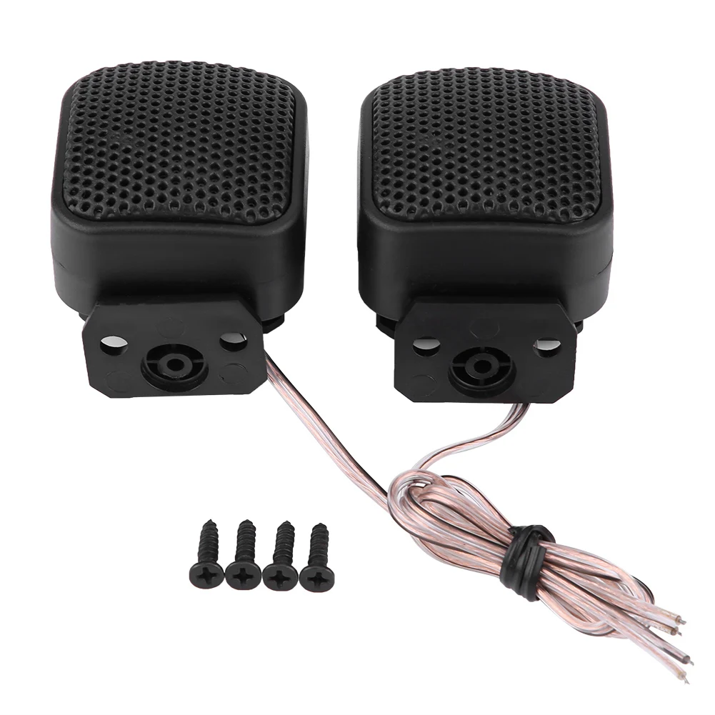 

Pair of Super Power Loud Square Car Audio Speaker Tweeter Universal Car
