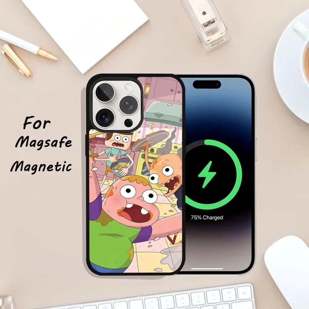 Милый чехол для телефона C-Clarence iPhone 11 13 12 14 15 Plus Max Pro Magsafe Магнитный беспроводной