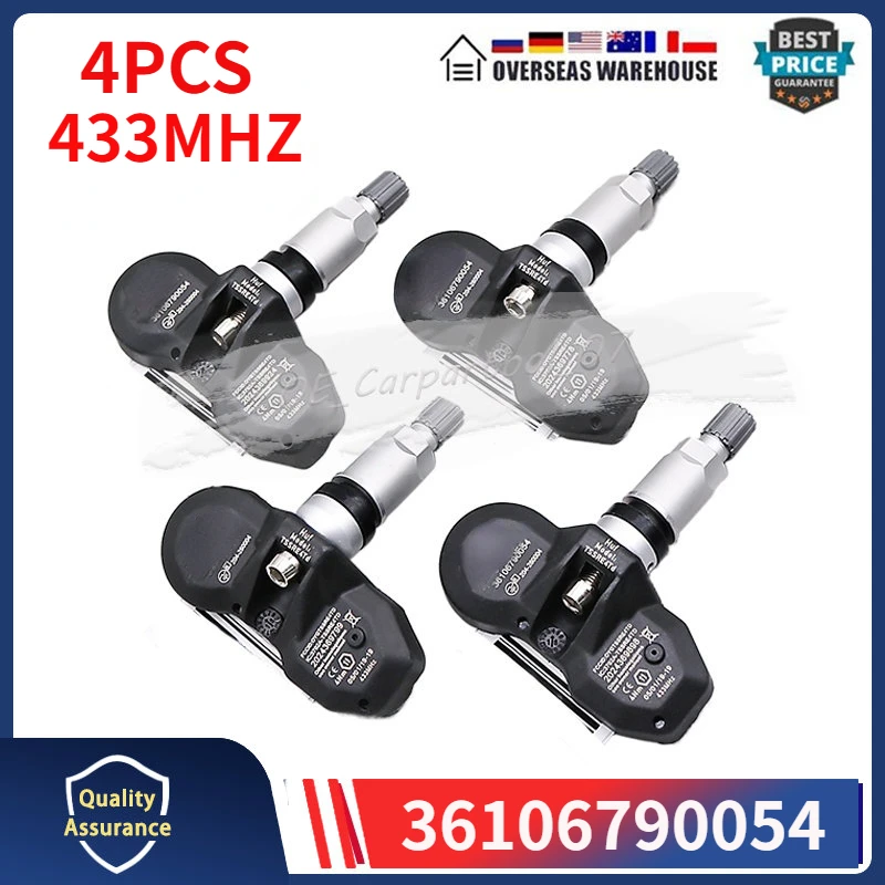 

36106790054 TPMS TIRE PRESSURE SENSOR For 2010-2014 Alpina D5 / D5 Bi-Turbo BMW 5-Series [F10] Tyre Monitoring Pressure Sensor