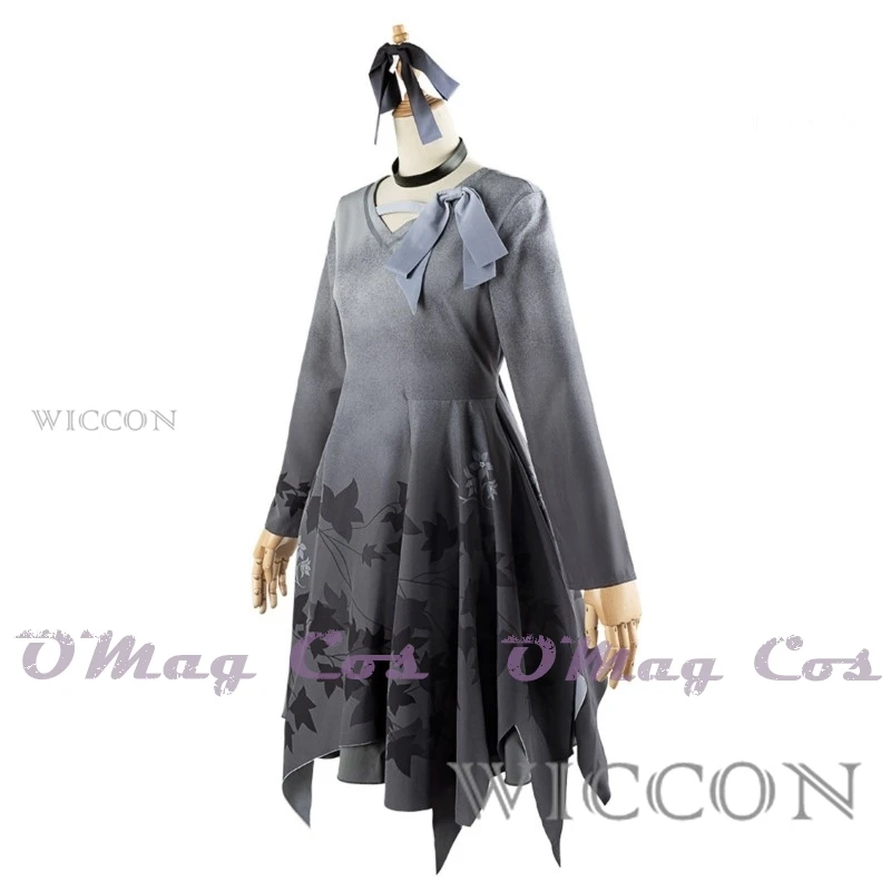 Цветная сцена! Asahina Mafuyu Косплей Платья и парик 25 ночной шнур собственные парики