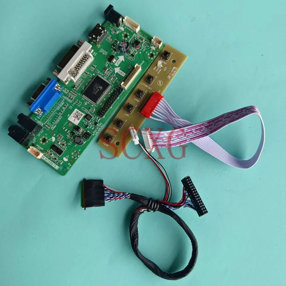 

DIY Kit For LP156WH2-TLB1 15.6" DVI VGA HDMI-Compatible Laptops Panel 60Hz 40 Pin LVDS 1366*768 Matrix LCD Controller Board