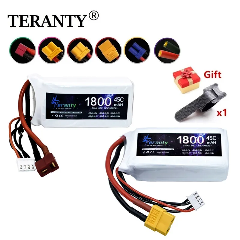 

Обновленная батарея LiPo 11,1 В 1800 мАч 45C с T JST XT30 XT60 разъем для радиоуправляемого вертолета самолета квадрокоптера автомобиля самолета 3S батарея