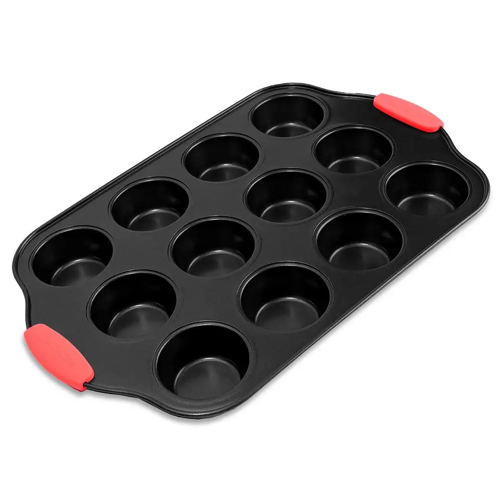 

16” 12 Cups Muffin Non-Stick Carbon Steel Baking Pan