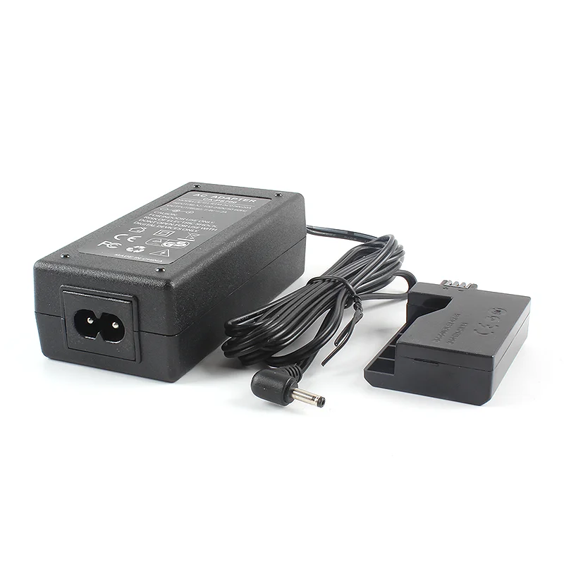 Фото Комплект адаптеров питания ACK-E5 DR-E5 DC Coupler LP-E5 (имитация батареи) для Canon EOS 450D 500D 1000D Rebel XSi XS Kiss F X2 X3 T1i №3
