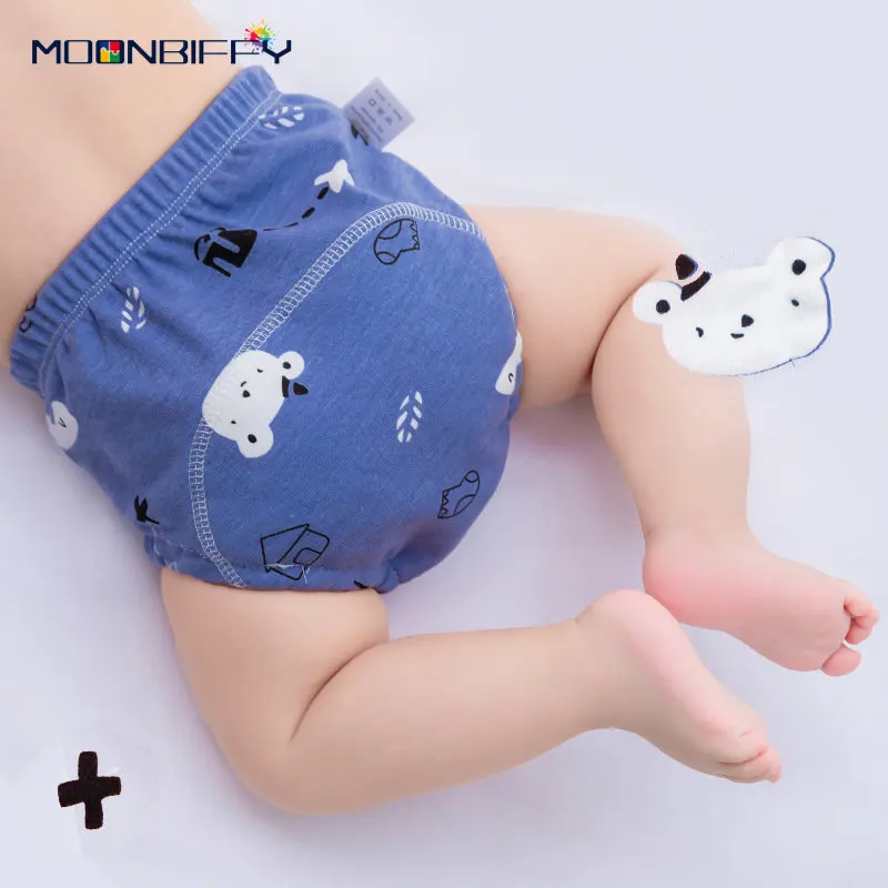 Baby Cartoon Cotton Panties Toddler Briefs New Born Training Pants Underwear for Baby Girl Boy Underpants