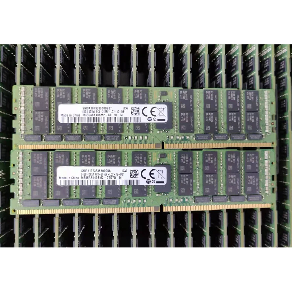 1 шт. для Samsung RAM M386A8K40BM2-CTD7Q PC4-2666V серверная память быстрая доставка высокое качество 64 ГБ 4DRx4 DDR4 2666 (art.: 3920ccca7111e) - 3920ccca7111e
